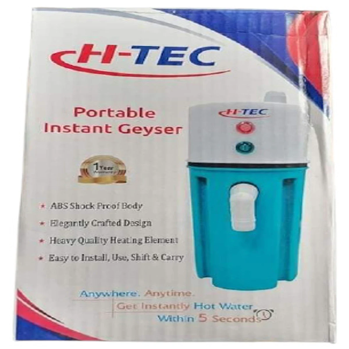 H-TEC পোর্টেবল ইনস্ট্যান্ট গিজার